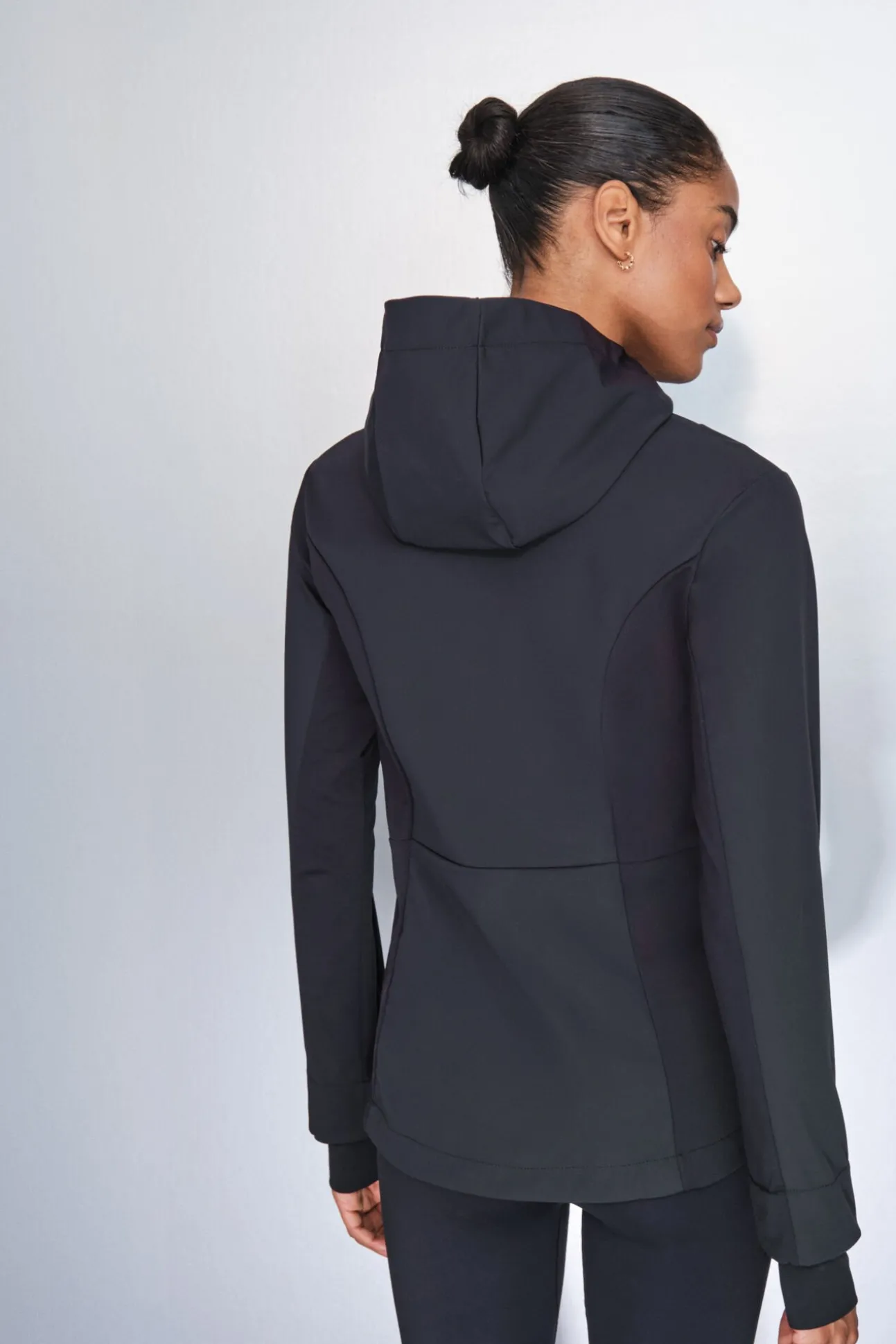 Chaqueta entallada negro