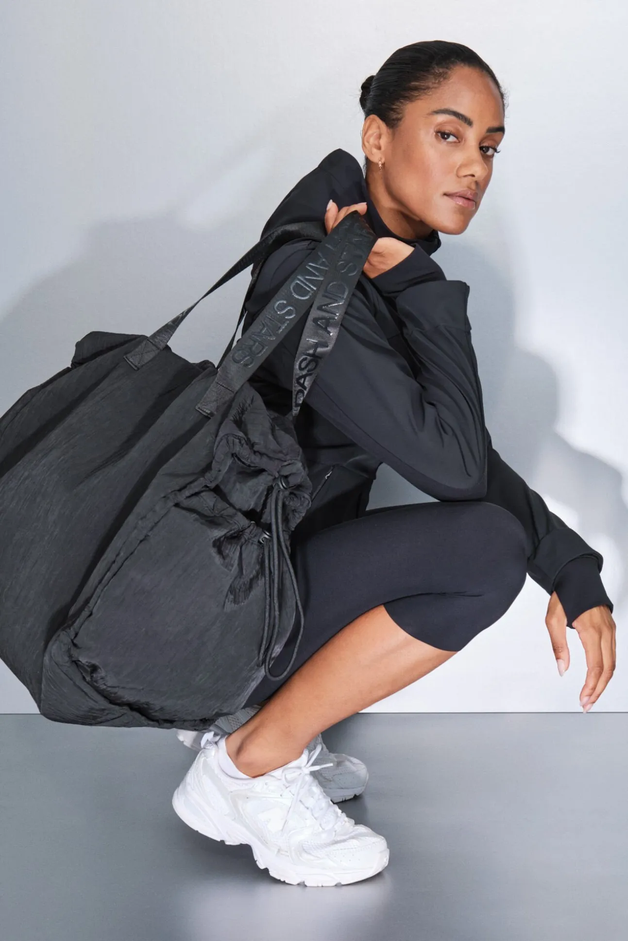 Chaqueta entallada negro