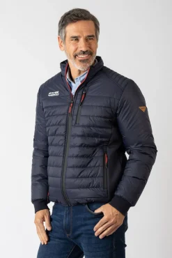 Chaqueta guata cuello alzado