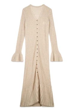 Chaqueta larga punto