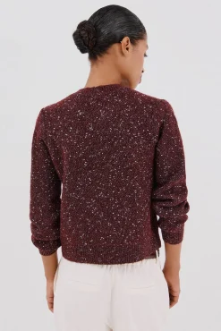 Chaqueta lúrex botones