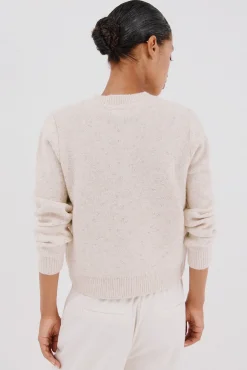 Chaqueta lúrex botones