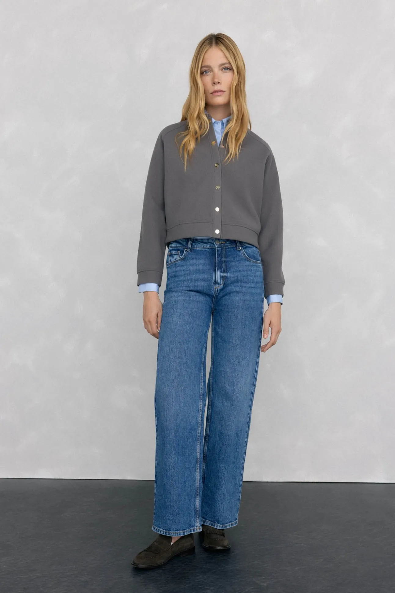 Chaqueta manga larga