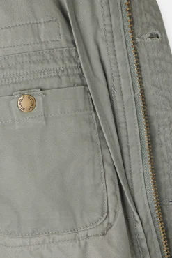 Chaqueta militar parches dye