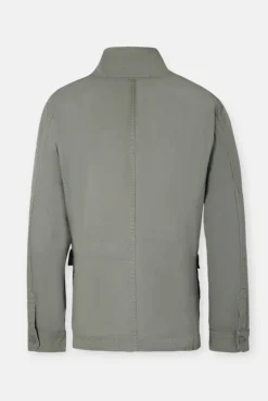 Chaqueta militar parches dye