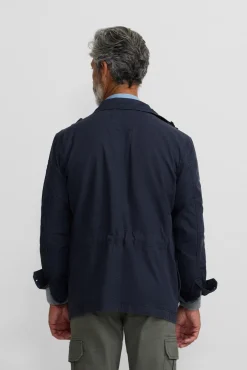 Chaqueta militar parches dye