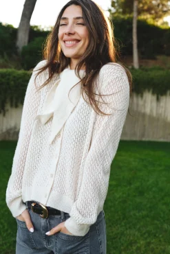 Chaqueta pañuelo punto