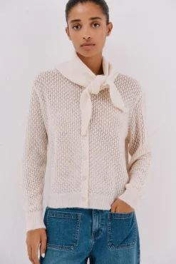 Chaqueta pañuelo punto