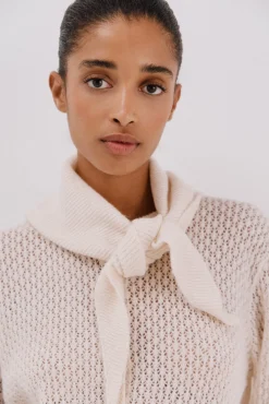 Chaqueta pañuelo punto