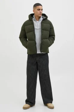 Chaqueta puffer corta