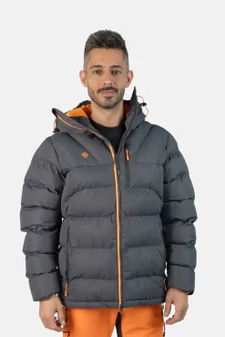 Chaqueta rellena de fibra repelente al agua