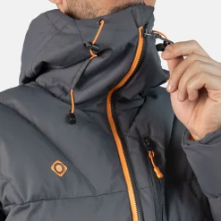 Chaqueta rellena de fibra repelente al agua