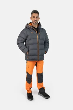 Chaqueta rellena de fibra repelente al agua