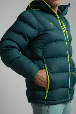 Chaqueta rellena de fibra repelente al agua