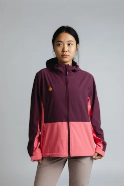 Chaqueta softshell cortavientos acacia w