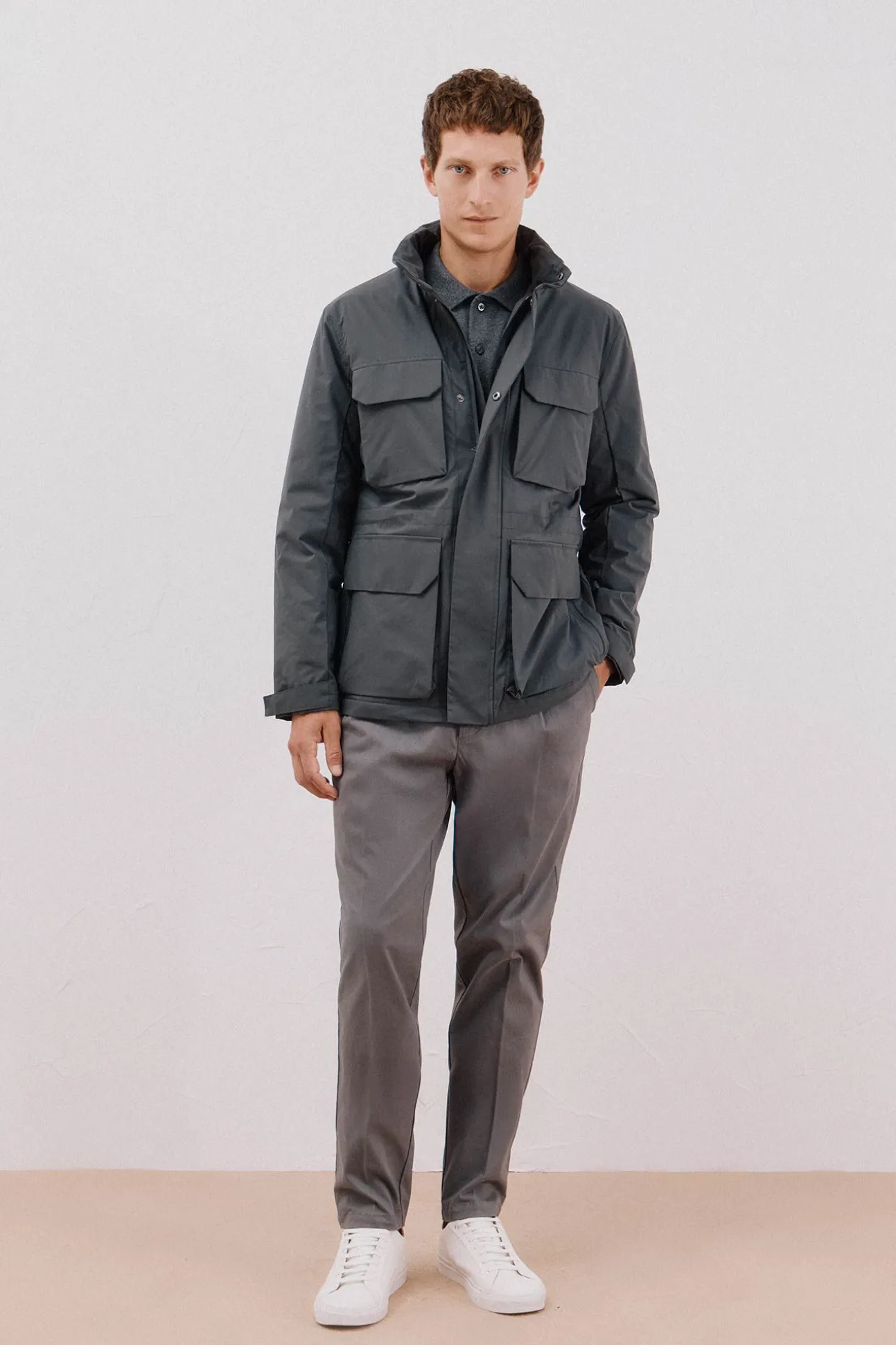 Chaqueta técnica 4 bolsillos