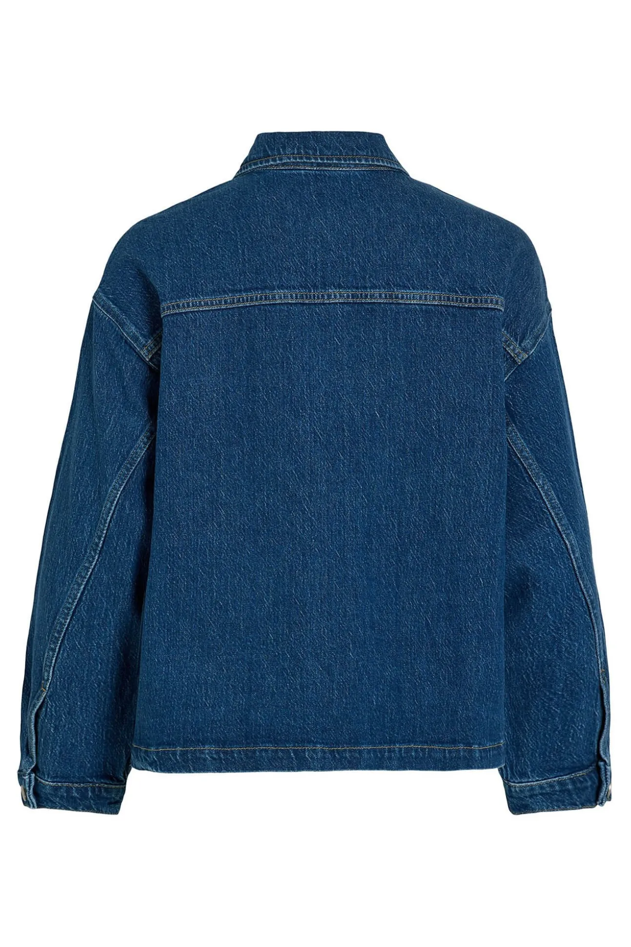 Chaqueta vaquera con bolsillos