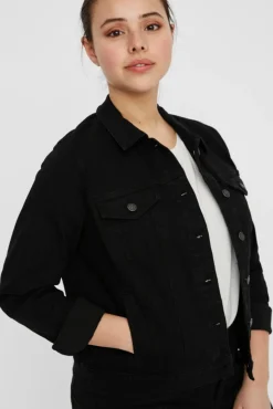 Chaqueta vaquera talla grande