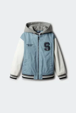 Chaqueta varsity beisbolera niño