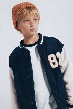 Chaqueta varsity beisbolera niño