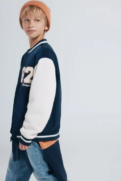 Chaqueta varsity beisbolera niño