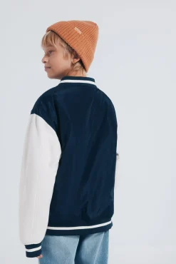 Chaqueta varsity beisbolera niño