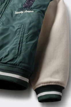 Chaqueta varsity beisbolera niño