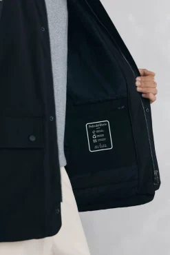 Chaqueta vistas cremallera repelente al agua