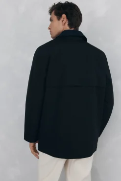 Chaqueta vistas cremallera repelente al agua