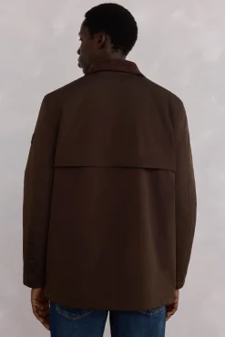 Chaqueta vistas cremallera repelente al agua