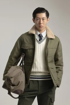 Chaqueta worker cuello borreguillo