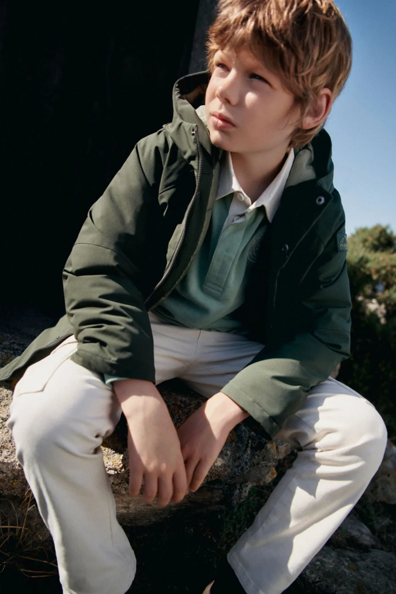 Chino cargo niño niño