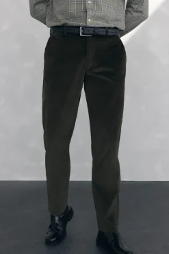 Chino pana gruesa regular fit