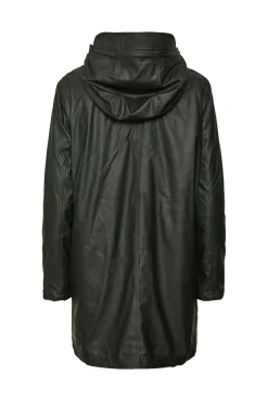 Chubasquero de mujer manga larga con capucha
