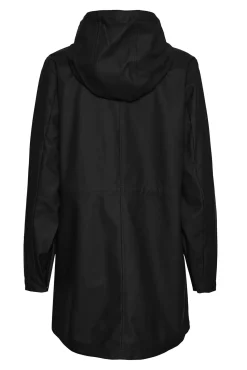 Chubasquero manga larga con capucha
