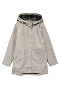 Chubasquero manga larga con capucha