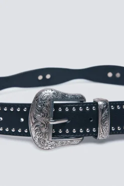 Cinturón cowboy tachas