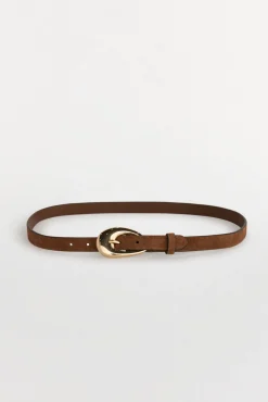 Cinturón hebilla ovalada
