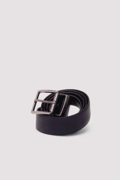 Cinturón reversible microperforado