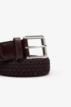 Cinturón trenzado elástico
