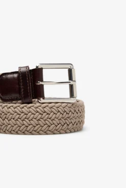 Cinturón trenzado elástico