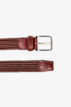 Cinturón trenzado elástico