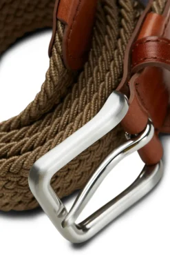 Cinturón trenzado elástico