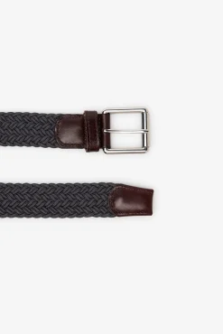 Cinturón trenzado elástico