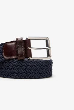 Cinturón trenzado elástico