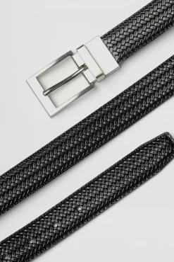 Cinturon Reversible Efecto Piel