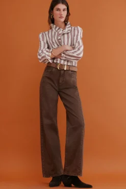 Claudette. Blusa a rayas