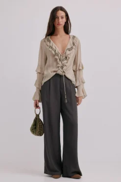 Clotilde. Blusa romántica