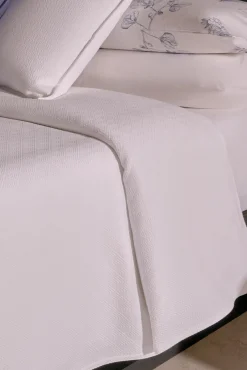 Colcha Dorian blanco 135 -140 cm