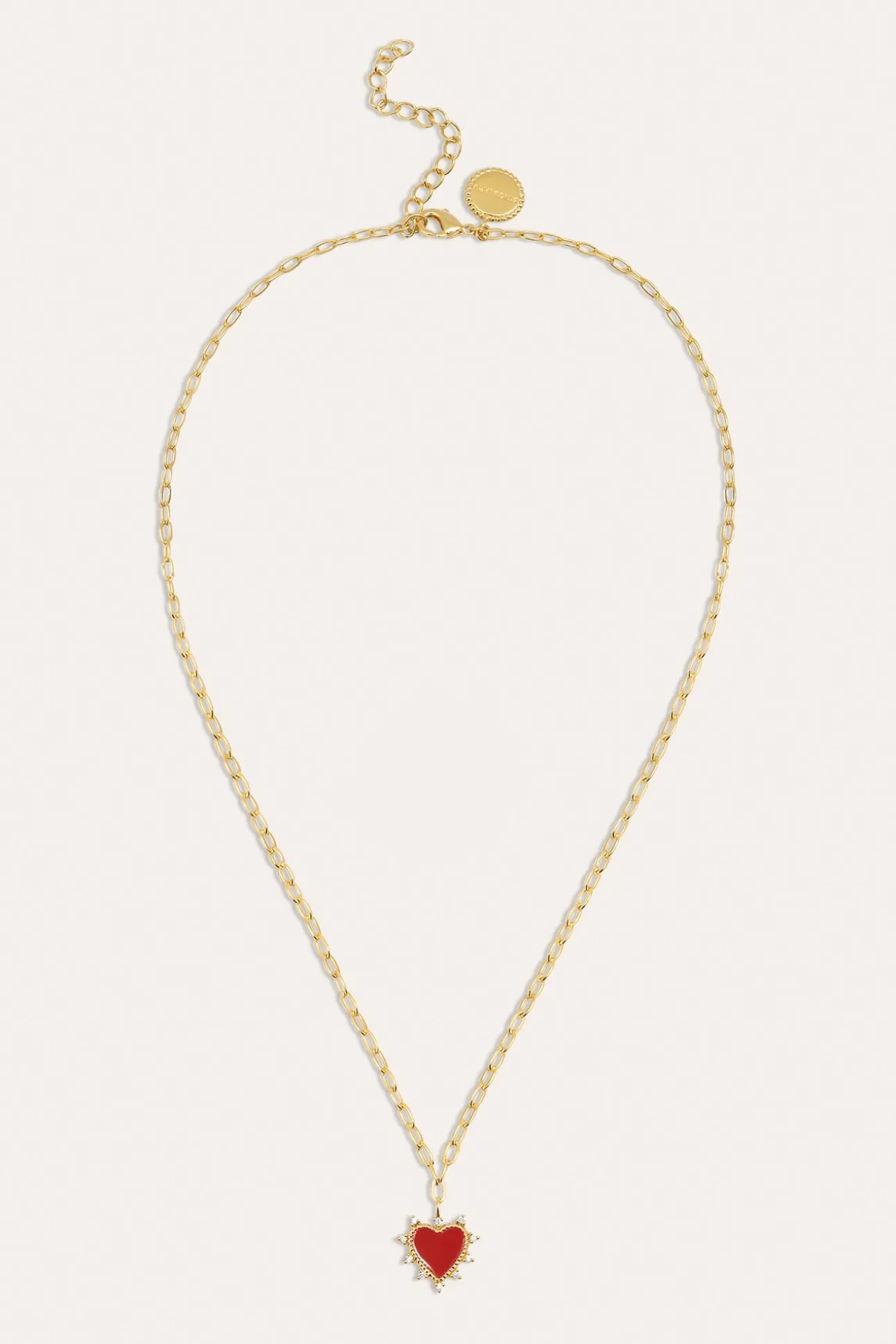 Collar Amour Baño Oro